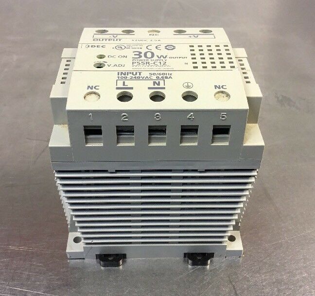 Idec PS5R-C12 PS5RC12 Power Supply 12VDC 2.5A     4C