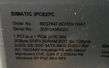 Load image into Gallery viewer, Siemens Simatic Box PC IPC627C  6ES7647-6CH50-1HA1    3B
