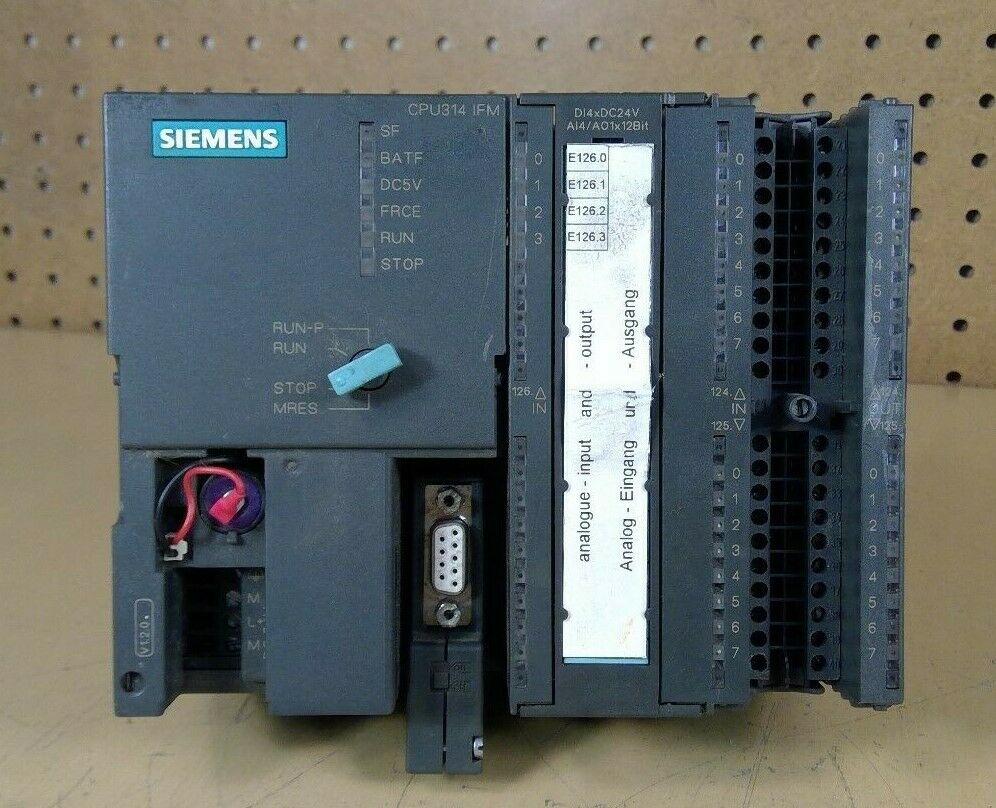 Siemens Simatic S7 - 6ES7 314-5AE03-0AB0 CPU314 IFM Controller                3H