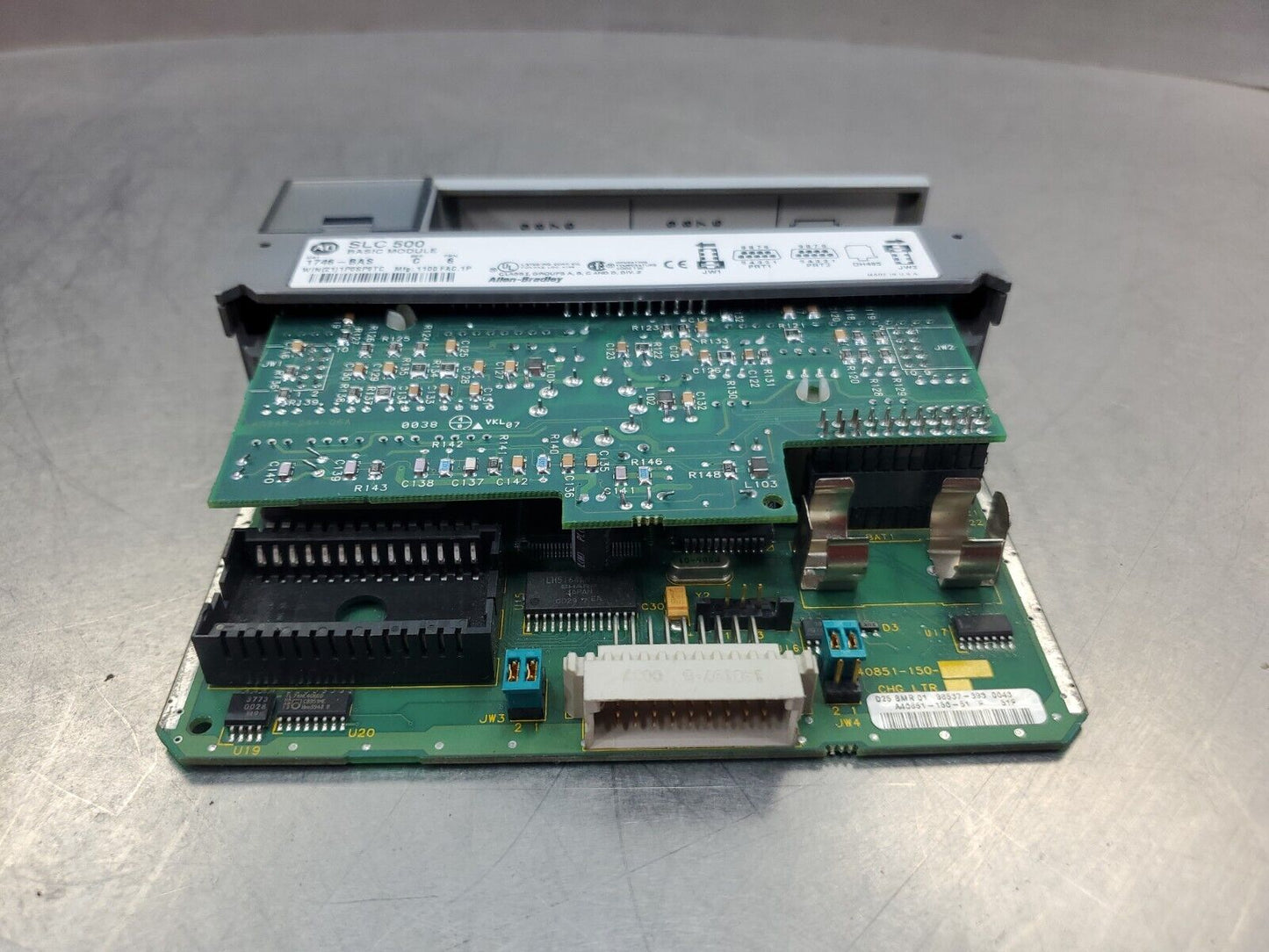 Allen Bradley 1746-BAS Ser. C FRN 6 Basic Module.                          3D-12