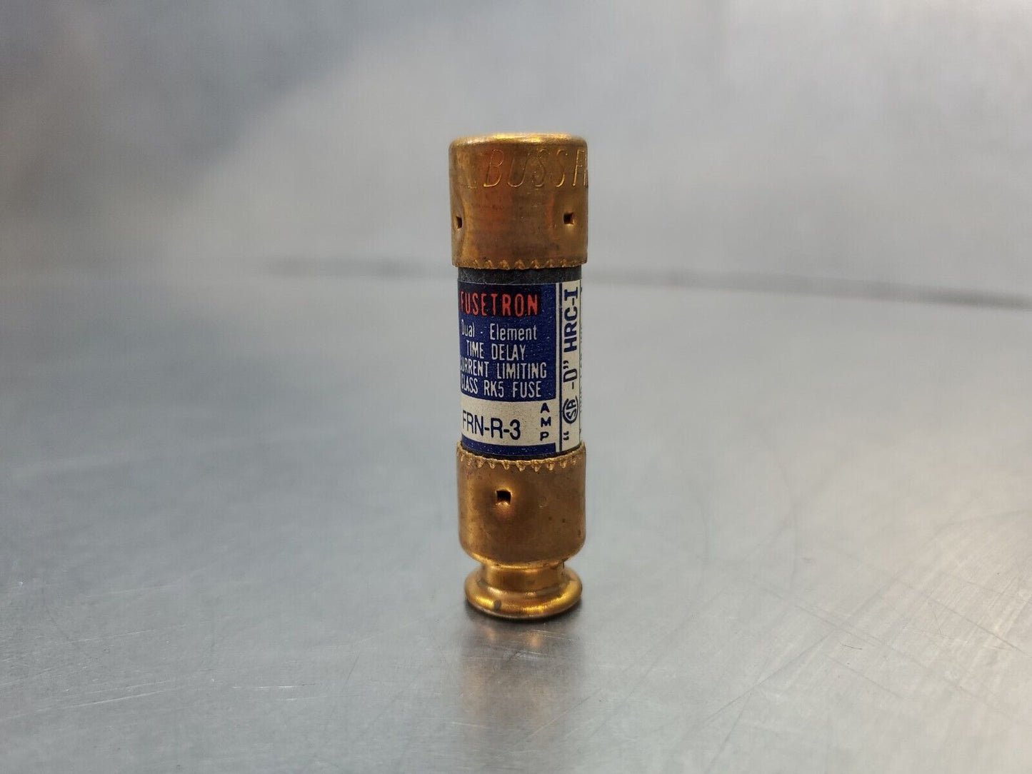 FUSETRON FRN-R-3 Dual-Element Time Delay CL Fuse, 250VAC 200kA.         4D-BOX#3