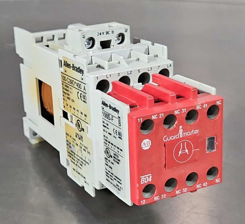 Allen-Bradley  100S-C09DJ404C  Ser A (Complete Devic) Safety Contactor.    4E-17