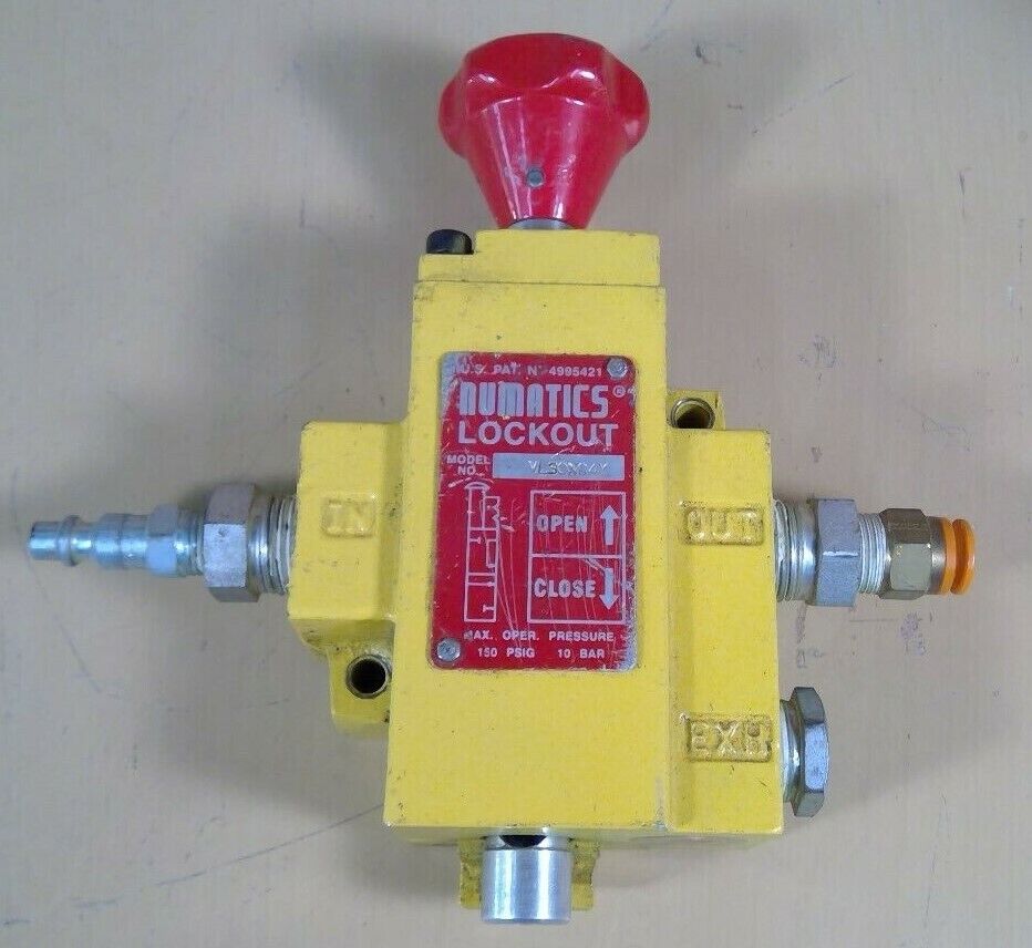 Numatics VL30N04Y Pnuematic Lockout Vavle ( 4995421 )                         6E
