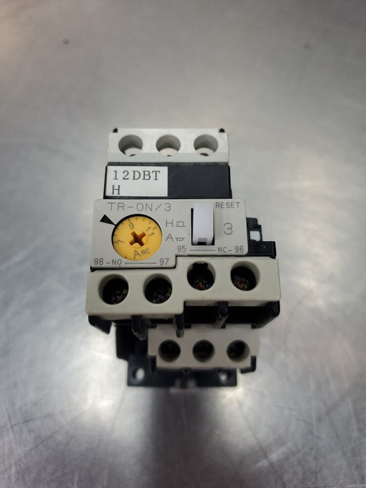 FUJI TR-ON/3 7-11A 600VAC Tripping Relay.                                  4E-17