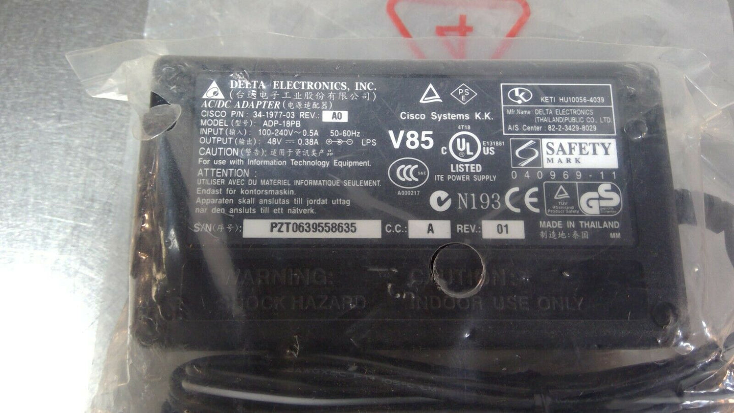 Delta Electronic - 34-1977-03 AC/DC Adapter - ADP-18PB                        5D