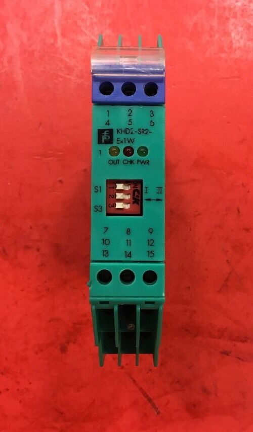 Pepperl Fuchs KHD2-SR2-EX1.W Isolated Switch Amplifier Part # 36776S    3C