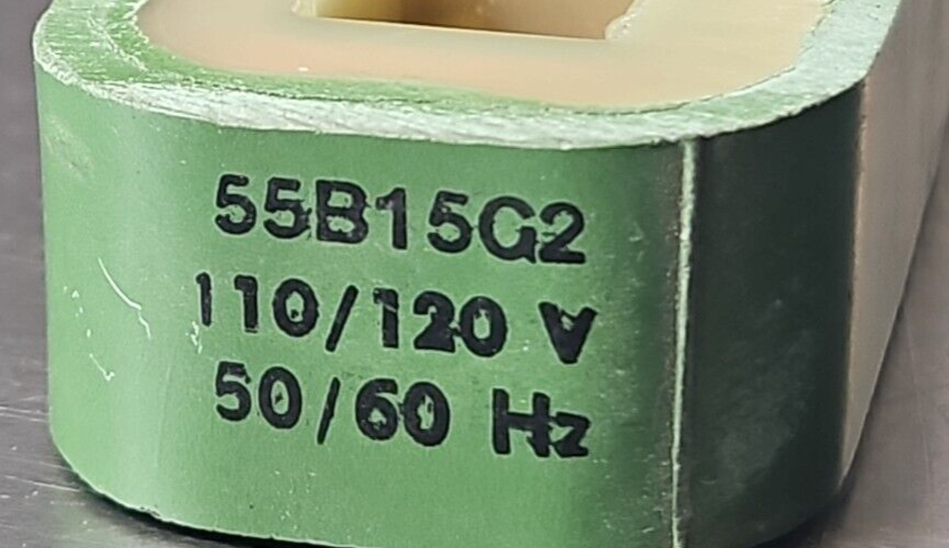 General Electric 55B15G2 coil 110/120V 50/60Hz.            Loc4C30