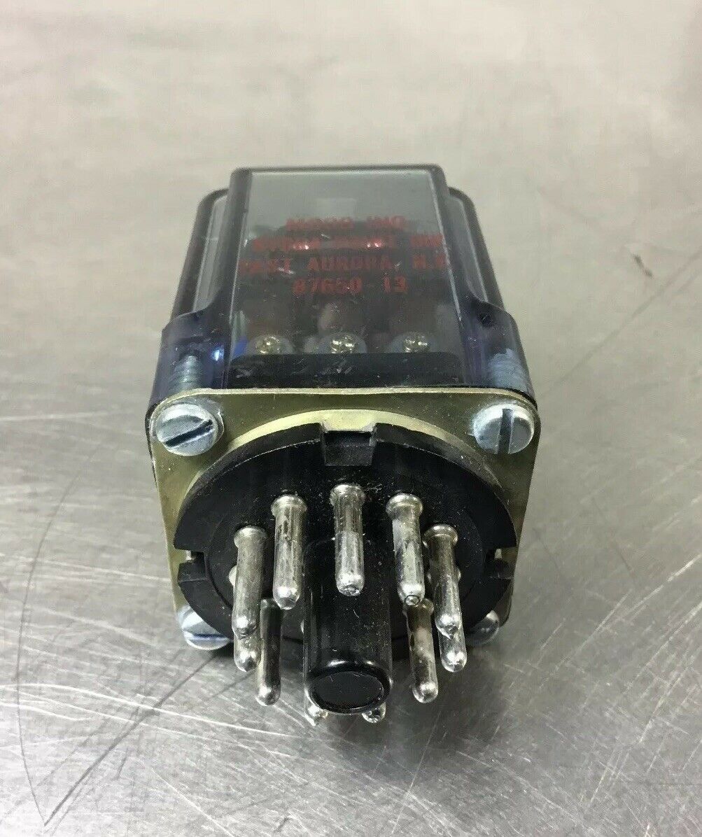 Moog Inc Hydra Point 87650-13 Plug In Relay 11 Pin   4D