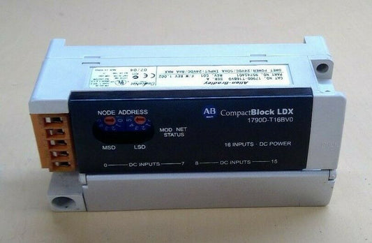 Allen-Bradley 1790D-T16BV0 Ser. A Compact Block LDX                      3D-1