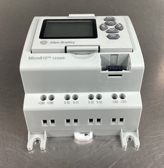 Allen Bradley  2080-LC10-12QBB /A  Micro810         3E-36