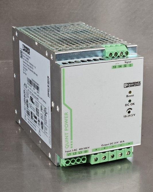 Phoenix Contact QUINT-PS/3AC/24DC/40 Power Supply.                         4E-24