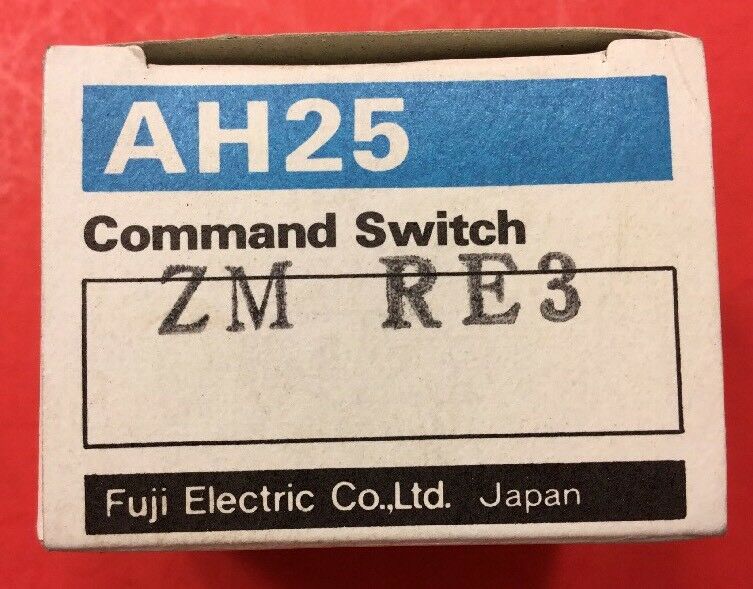 FUJI ELECTRIC AH25-ZMRE3 Command Switch Green Pilot Light      4A