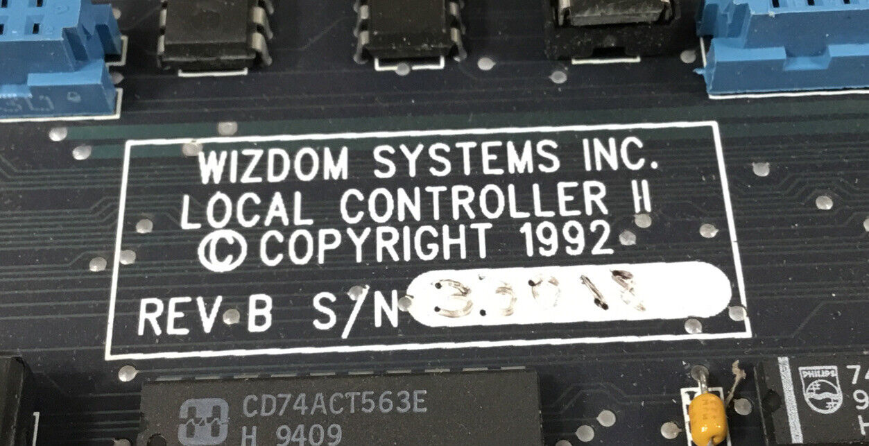 Wizdom Systems Inc  Local Controller II  PCB Board Rev.B      3B-10