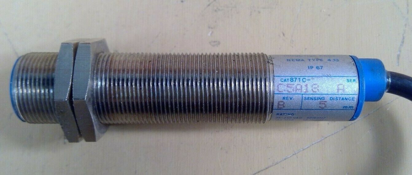 Allen-Bradley 871C-C5A18 Ser. A Inductive Proximity Sensor                    5E