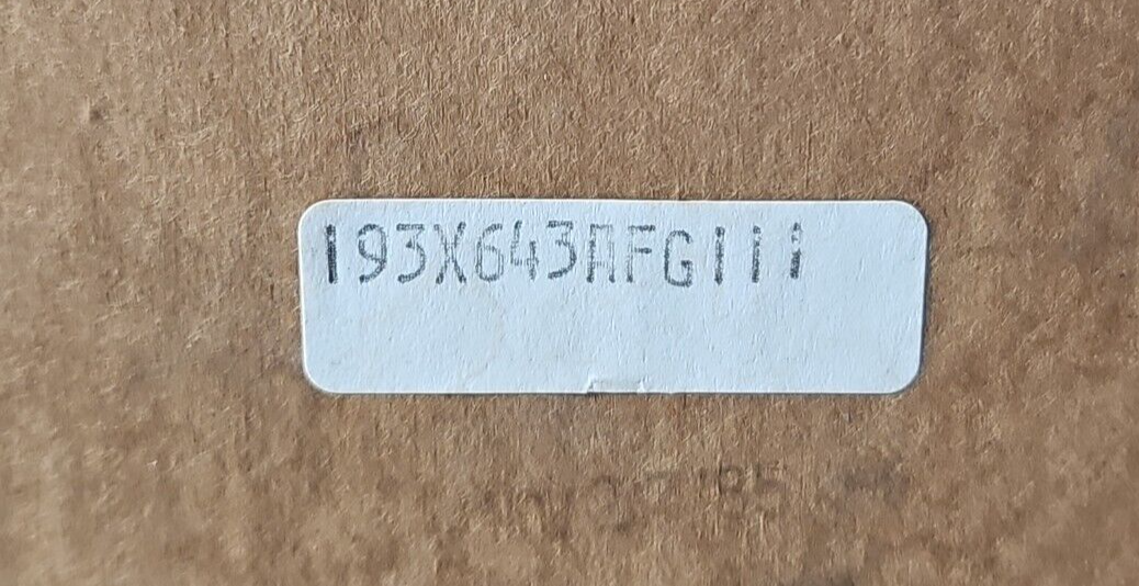 General Electric 193X643AFG111 GE Statotrol Control.                    Loc3B-27