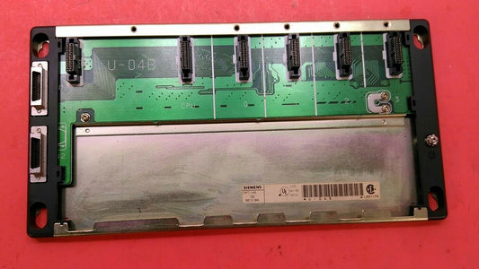 SIEMENS SIMATIC U-04B  BACKPLANE 4 SLOT PLC RACK MODULE  3A