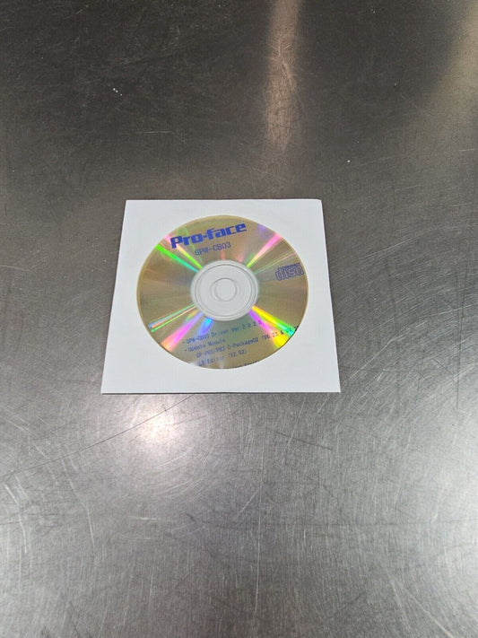PRO-FACE GPW-CB03 Compact Disc Driver -Ver. 2.0.2.8. GP-PRO/PB3.          Loc 3C
