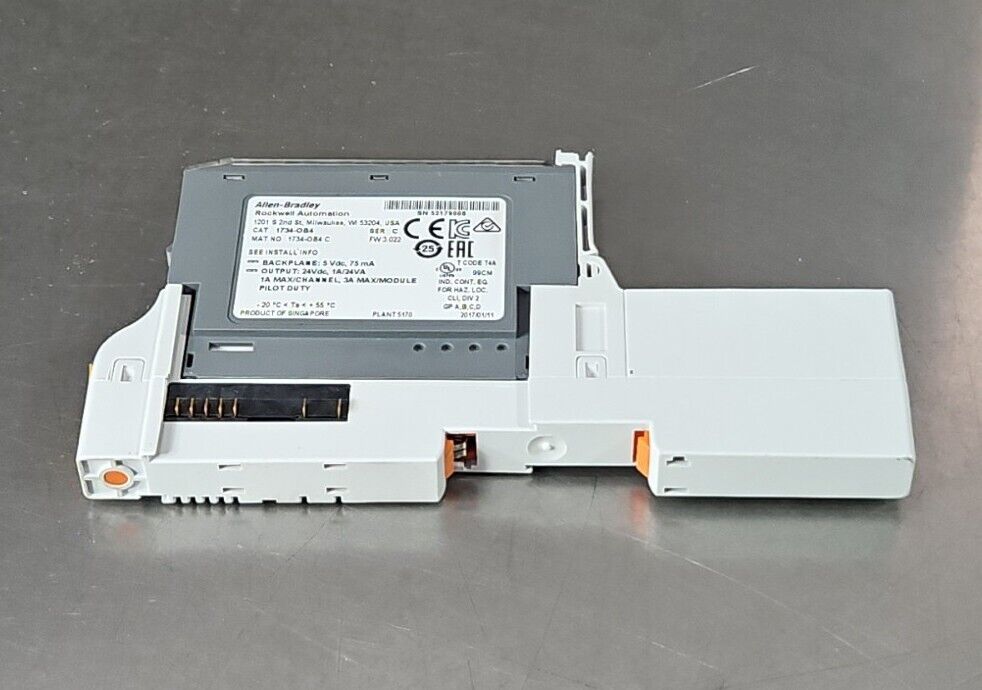 Allen-Bradley 1734-OB4 Ser.C / 1734-TOPS.  PLC Output Module.      3B-18