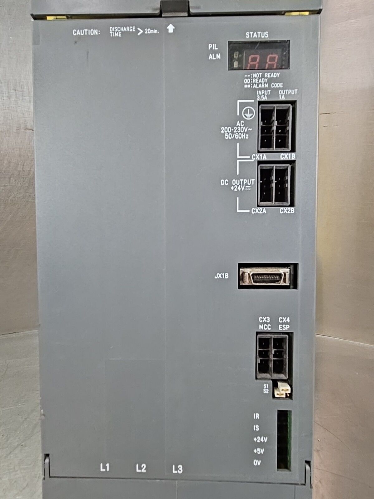 Fanuc A06B-6088-H215#H500 Ser. C 17.5kW Spindle Amplifier Module          Loc 1F