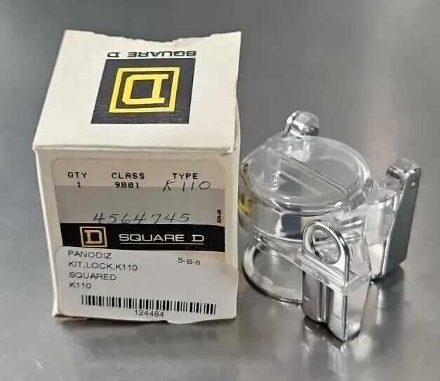 Square D 9001 k110 Padlock Attachment Push-Pull.                        Loc4E-20