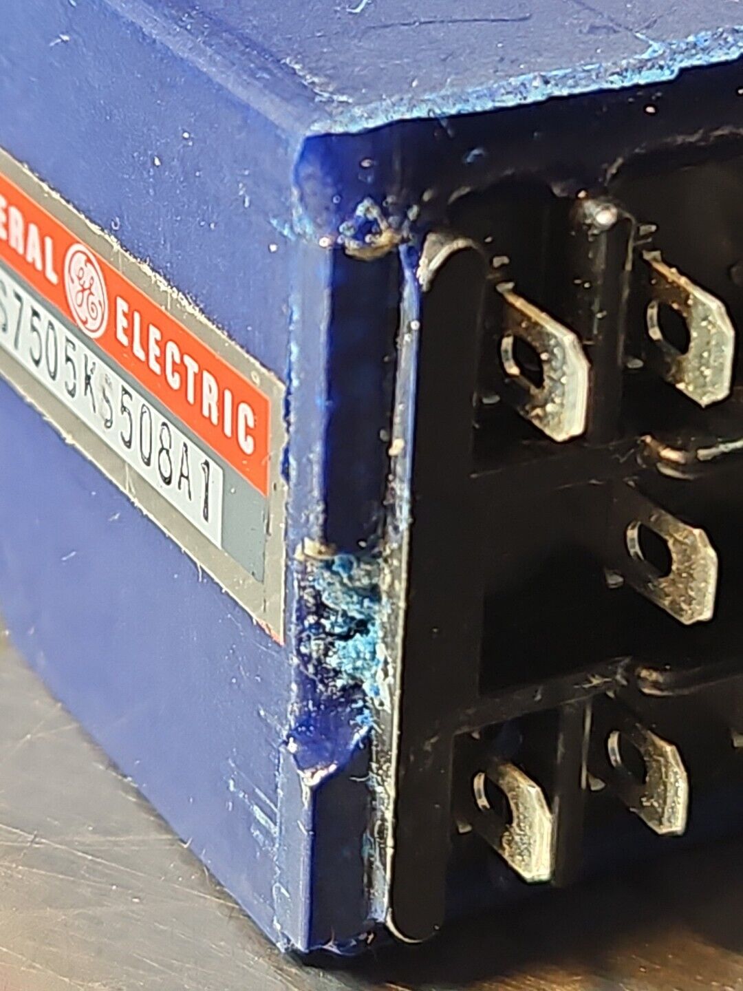 General Electric 3S7505KS508A1 photoelectric control relay 11 blade.     Loc4E29