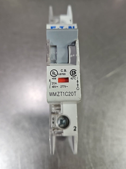 Eaton WMZT1C20T 20A 277-48V Circuit Breaker.                            Loc 4G-1