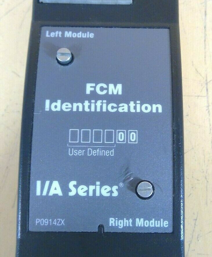 Foxboro P0914ZX FCM identification I/A Series 3H – Palmetto Automation Inc.