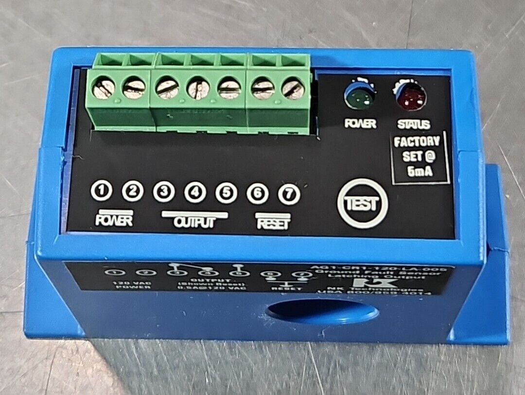 NK TECHNOLOGIES AG1-SDT1-24U-ENE-005 Ground Fault Sensors.              Loc5E-25