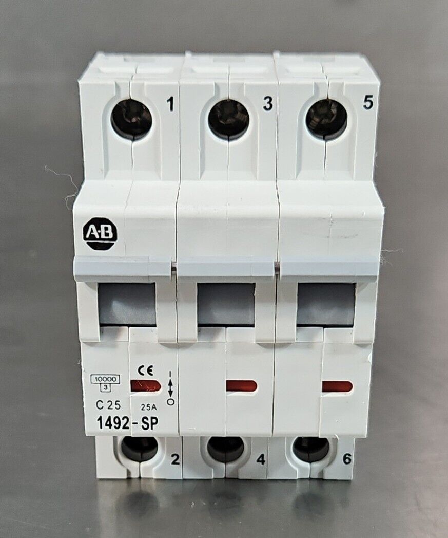 Allen Bradley 1492-SP3C250 Ser C Miniature Circuit Breaker.                4D-25