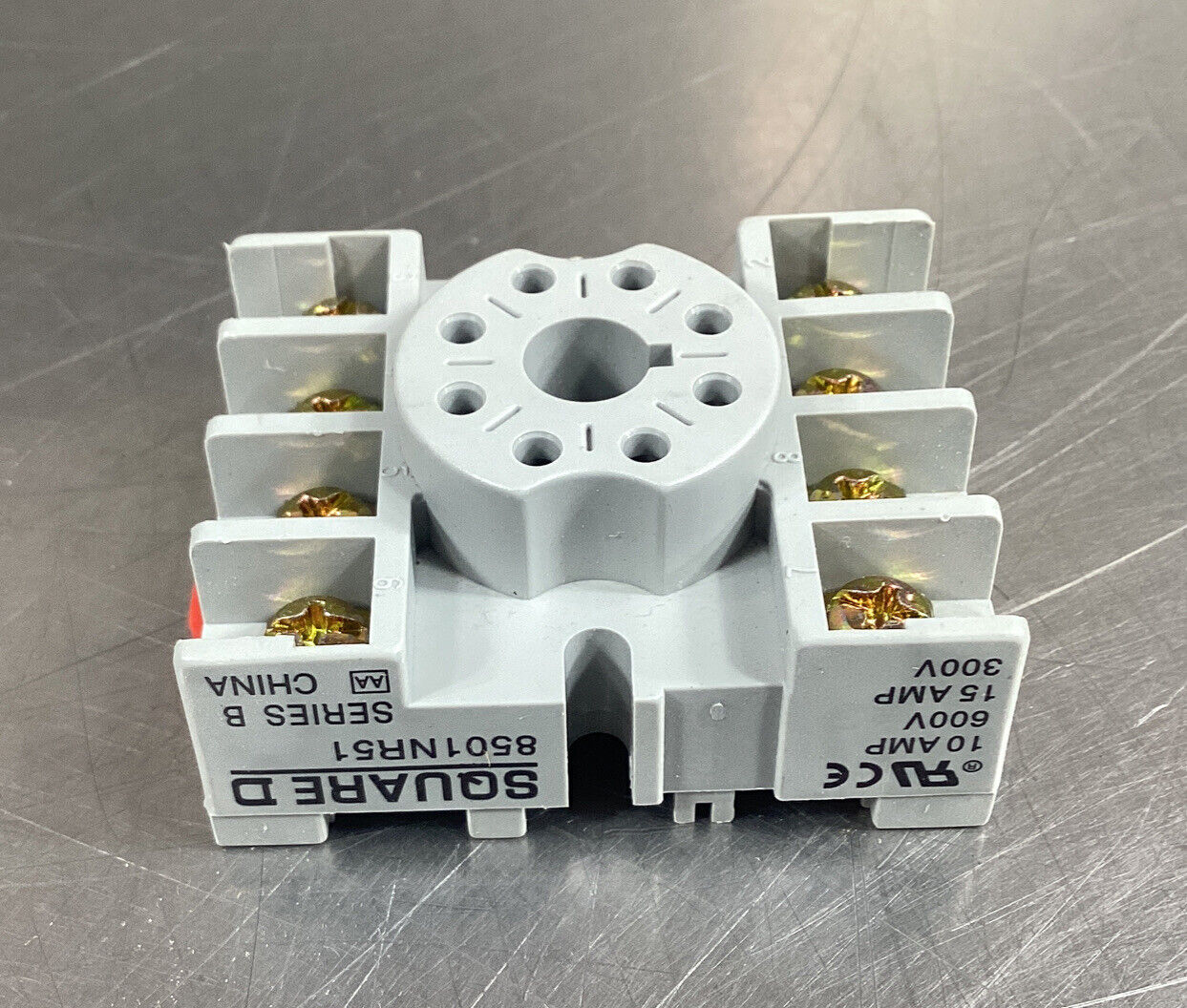 SQUARE D  8501NR51  Ser B Relay Socket    4D