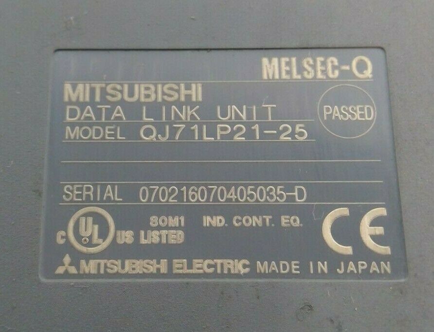 Mitsubishi Electric MELSEC-Q - QJ71LP21-25 - Data Link Unit                3E-15