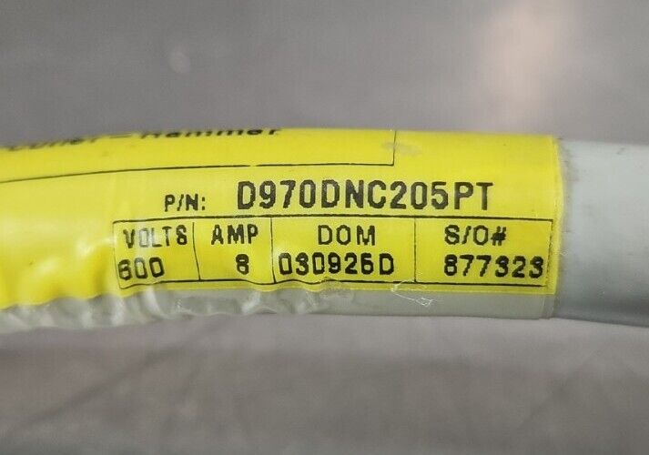 Cutler Hammer D970DNC205PT DeviceNet Cable.                             Loc5E-16