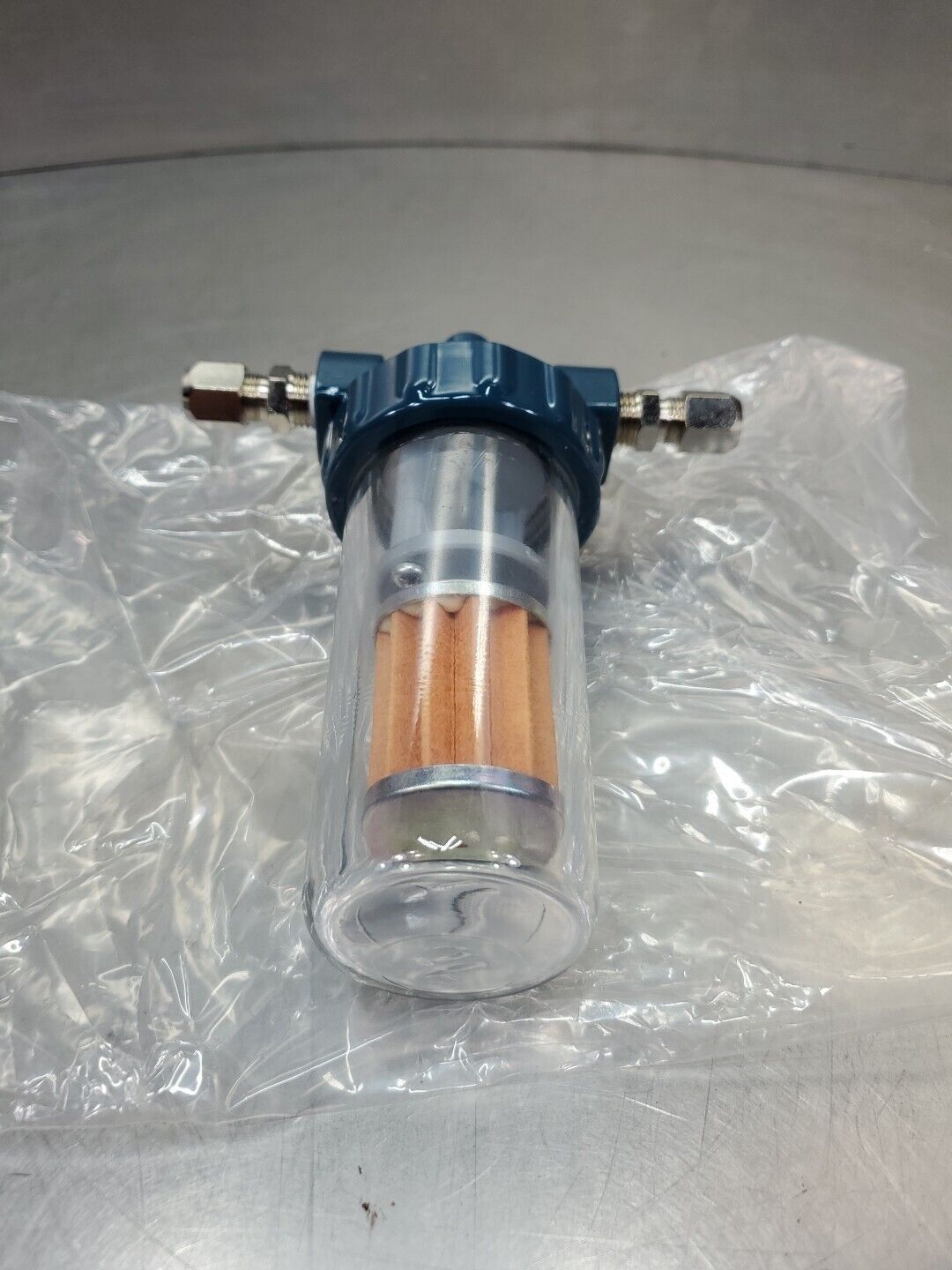 FM 1 ¾" Micro Filter T-Coupler Unit - 6in Long.                            6D-14