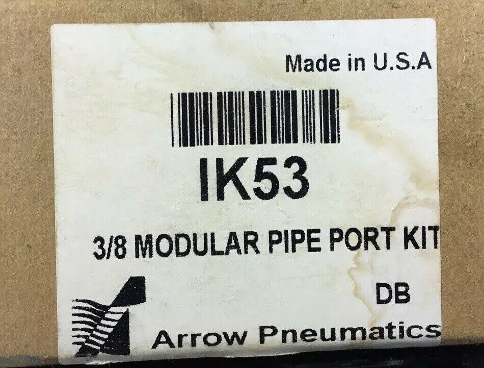 Arrow IK53 3/8 Modular Pipe Port Kit  6C