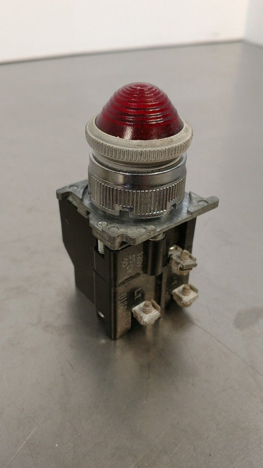 CUTLER-HAMMER 10250T Red Illuminated Button 4A