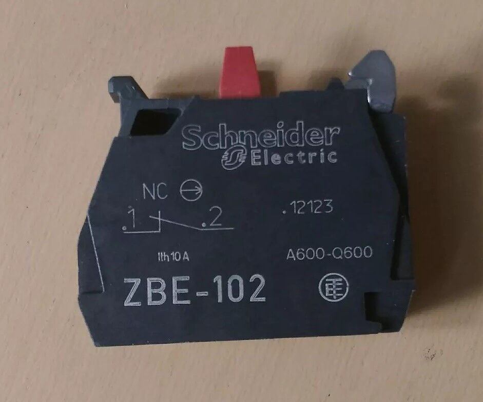 Schneider Electric ZBE-102 Contact Block- Box of 5                 4D