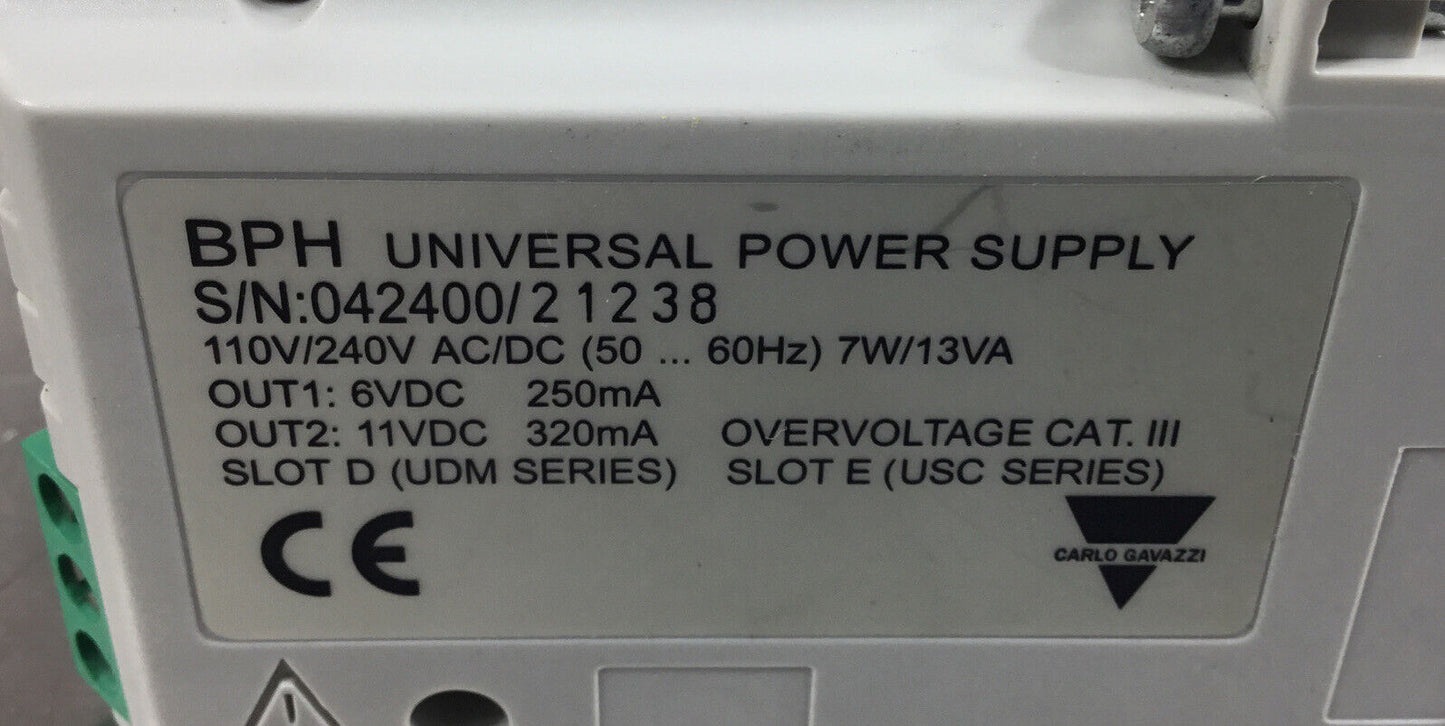 Carlo Gavazzi  BPH  Universal Power Supply Module 110v 240v AC/DC    3D-30