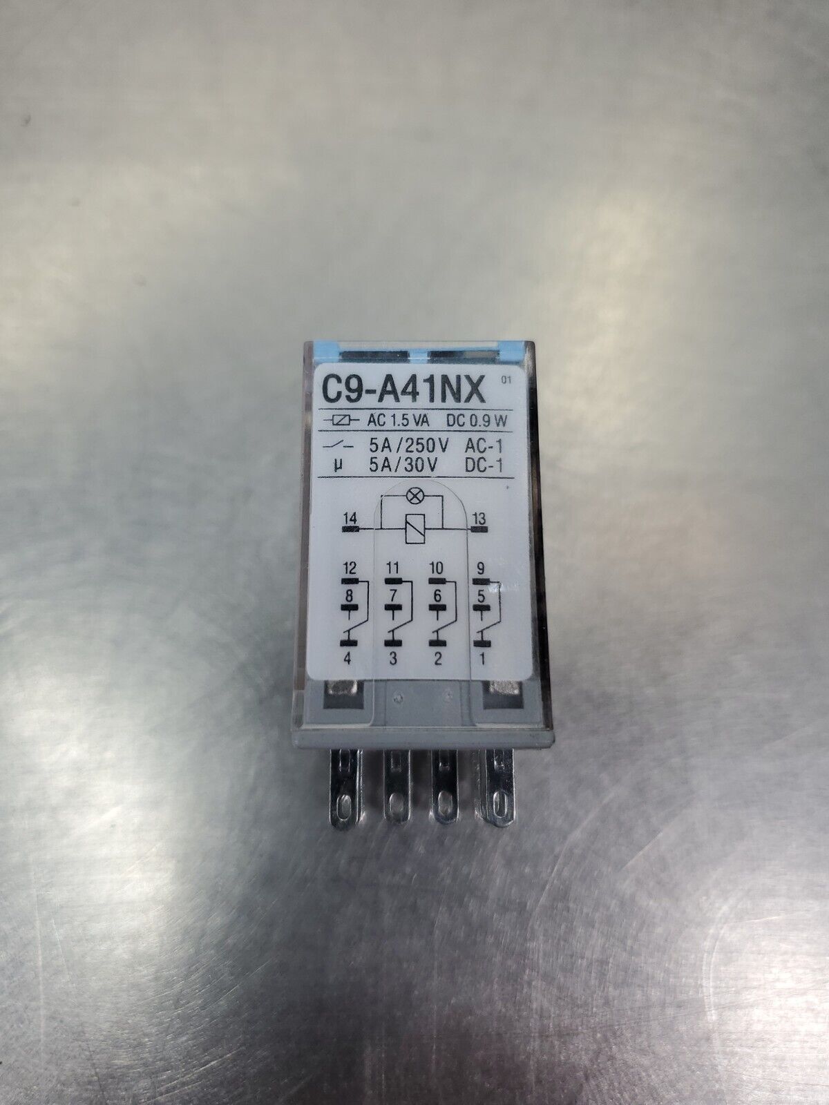 Releco C9-A41NX AC 1.5VA DC 0.9W Socket Mount Relay.                        4E-8