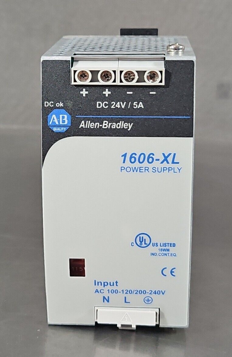 Allen-Bradley 1606XL120D Power Supply.                                    4D-17