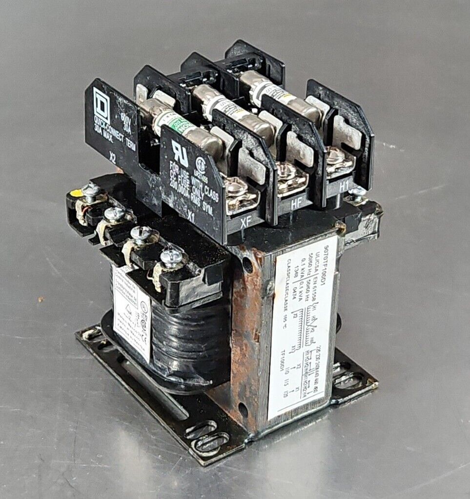 Square D 9070TF100D1 Transformer.                                      Loc4D-25