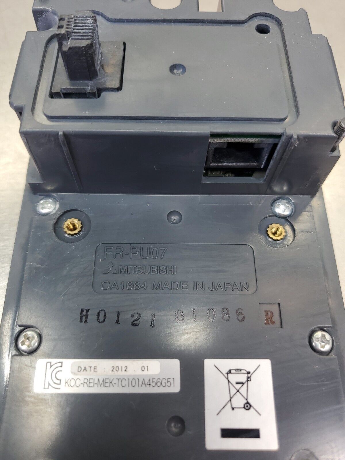 MITSUBISHI FR-PU07 Parameter Interface Unit.                                  2E