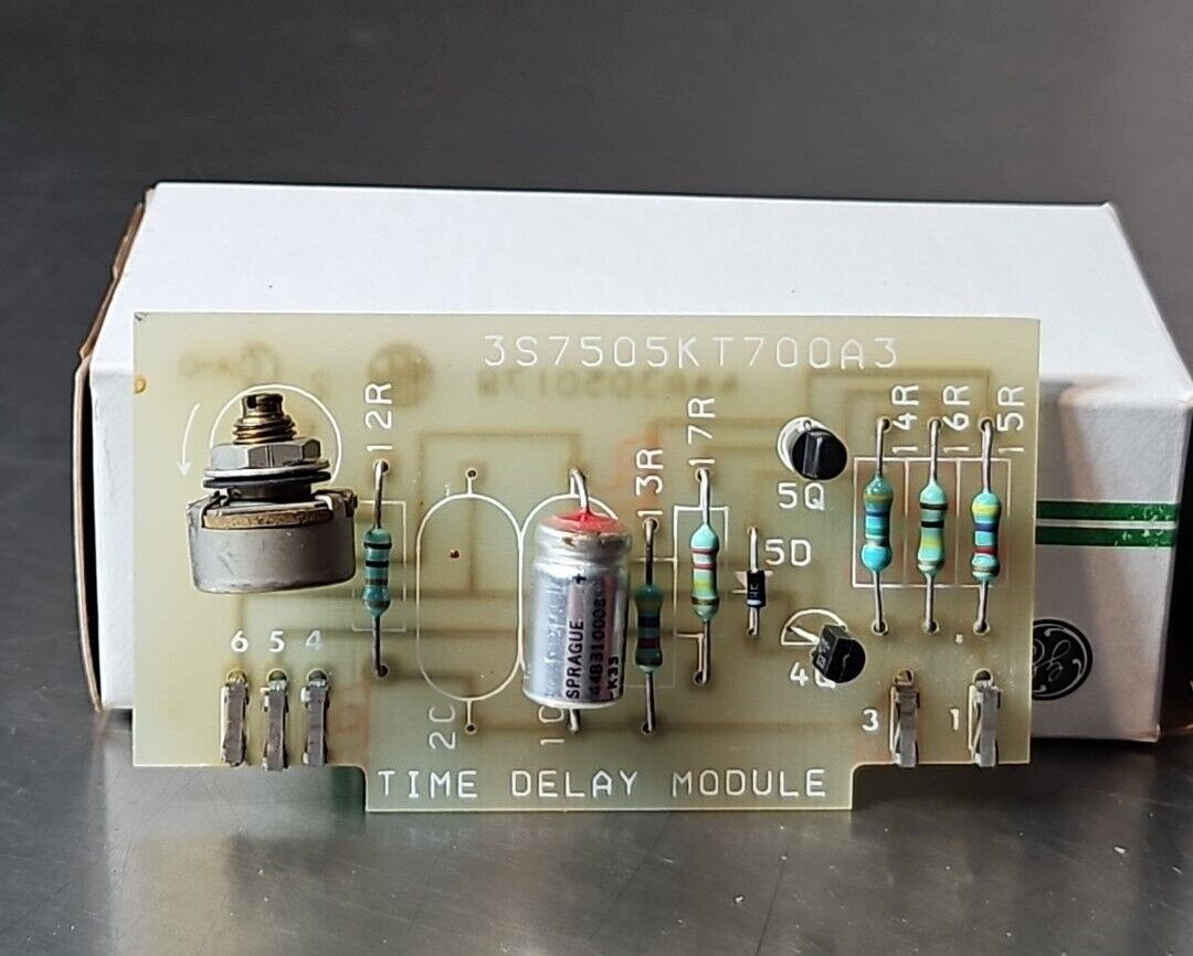 General Electric 3S7505KT700A3 Time delay module.                Loc3D21