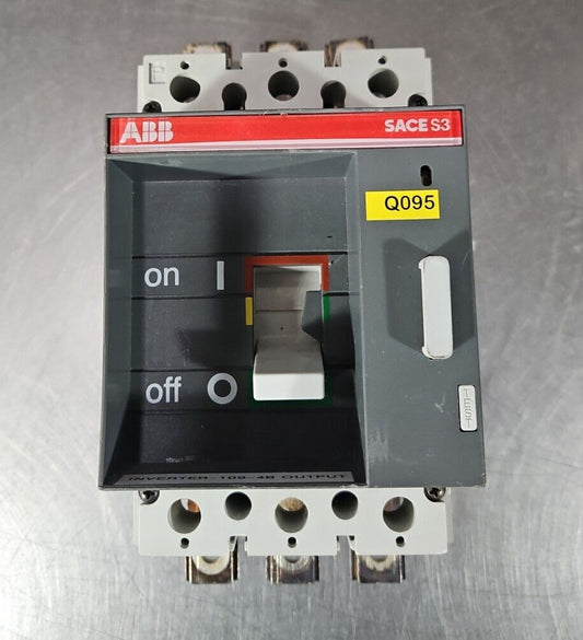 ALLEN-BRADLEY S3H SACE S3 Circuit Breaker 3-Pole 225A.                 Loc 4D-25