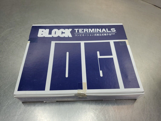 TOGI PTU-20 600V 19A TERMINAL BLOCKS.                                      5D-15