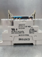 Load image into Gallery viewer, OMRON P7SA-10F-ND Relay Base w/G7SA-3A1B Relay.                               4H
