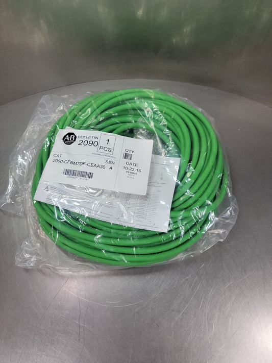 Allen Bradley 2090-CFBM7DF-CEAA30 Motor Feedback Cable w/ SpeedTec.         1B-1