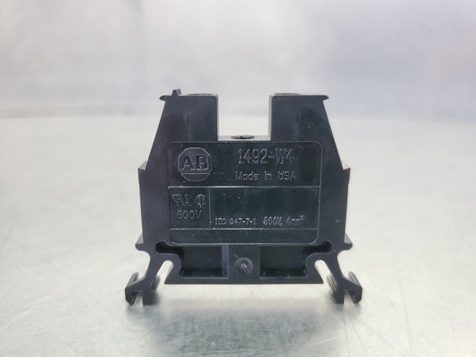 Allen-Bradley 1492-W4 600V mm² Terminal Block - BLACK