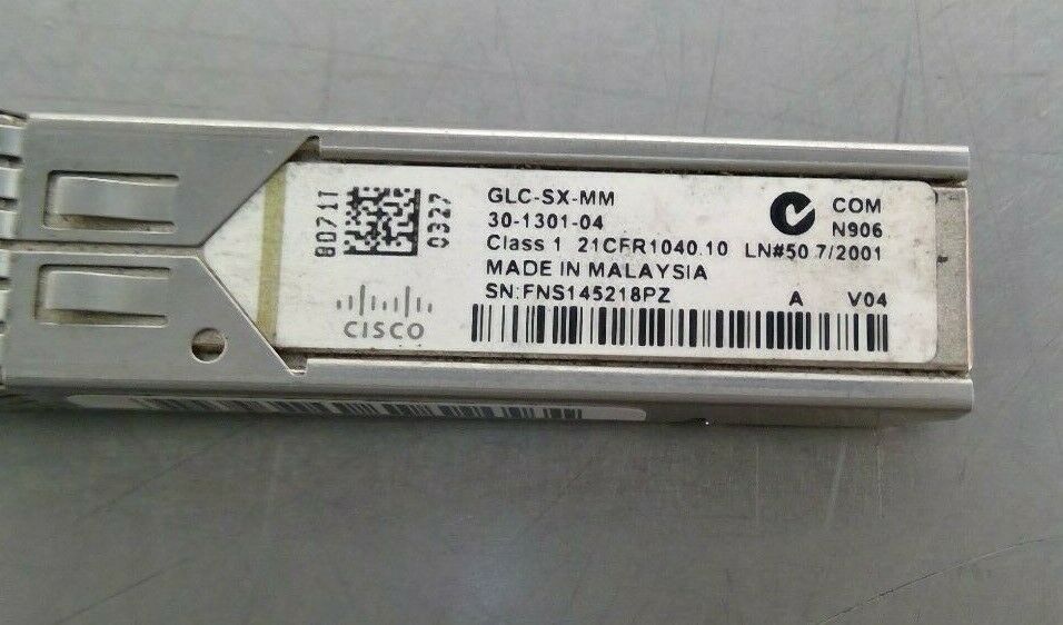Cisco - GLC-SX-MM ( 30-1301-04 ) Optical Transceiver Module               3D