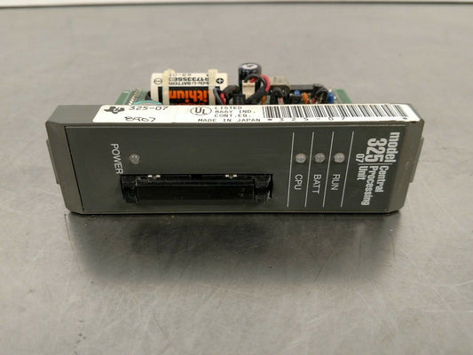 TEXAS INSTRUMENTS MODEL 325-07 CENTRAL PROCESSING UNIT                      3D-4