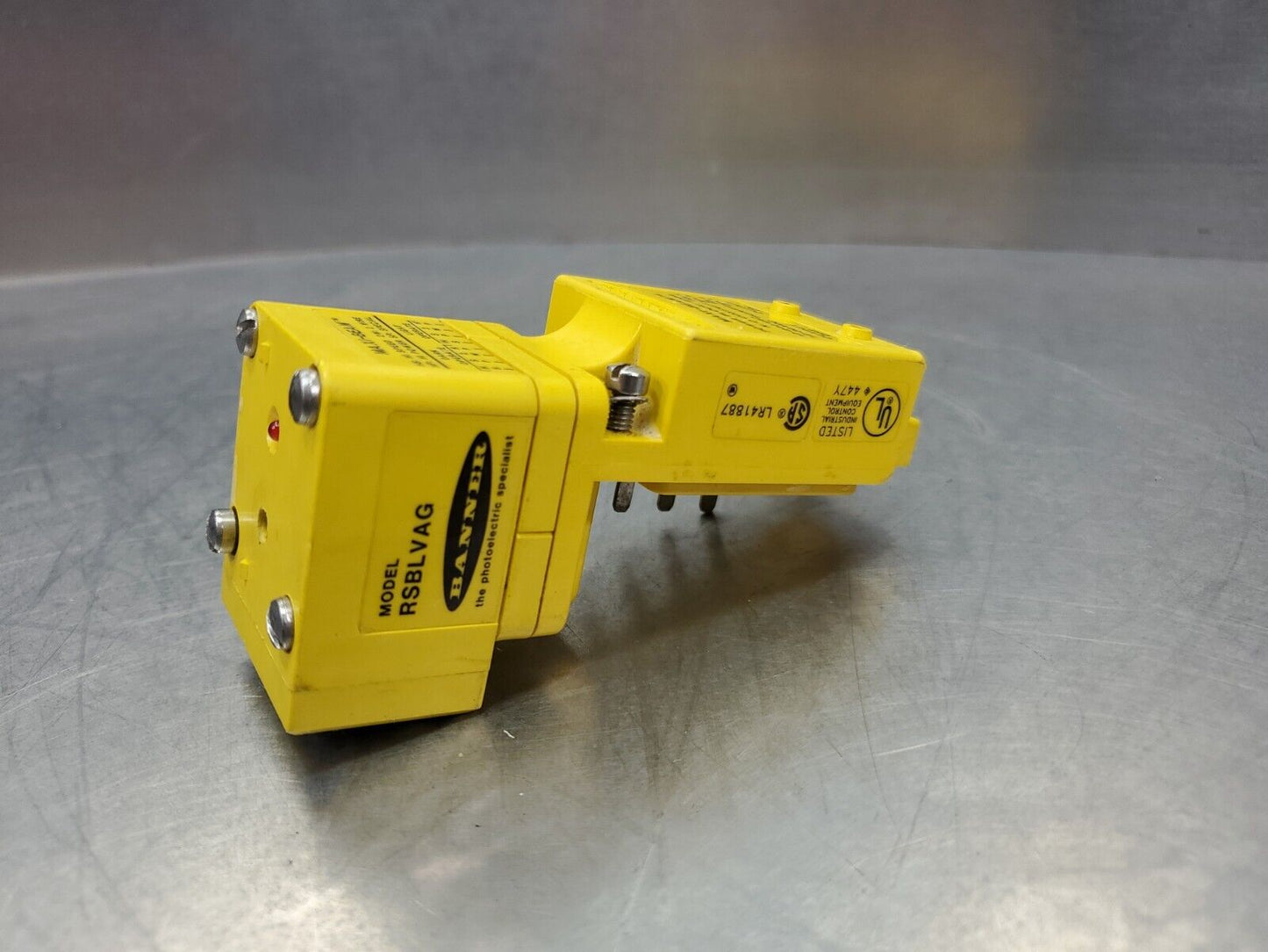 Banner RSBLVAG Photoelectric Sensor w/RPBR Power Block.                    3E-26
